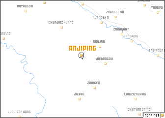 map of Anjiping
