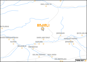 map of Anjīrlī