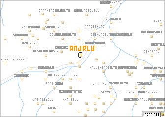 map of Anjīrlū