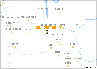 map of Anjirobi Bolo