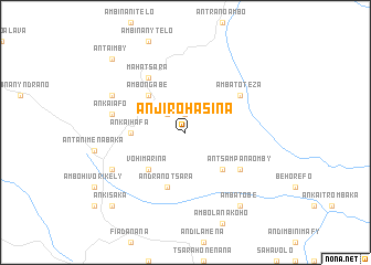 map of Anjirohasina