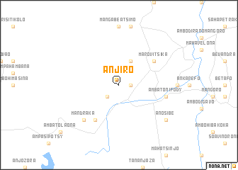 map of Anjiro