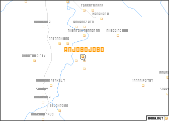 map of Anjobojobo