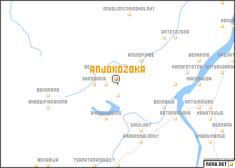 map of Anjokozoka