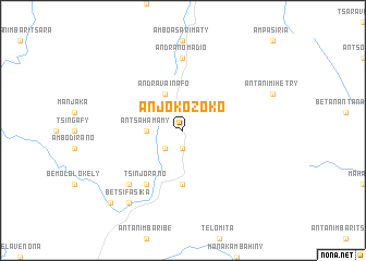 map of Anjokozoko