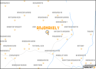 map of Anjomakely