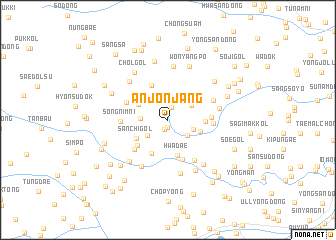 map of Anjŏnjang