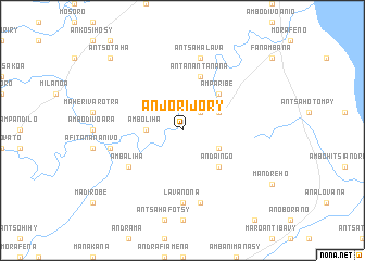 map of Anjorijory