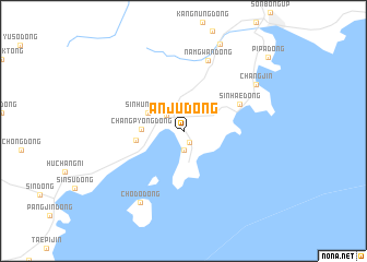 map of Anju-dong