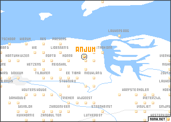 map of Anjum