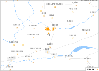 map of Anju