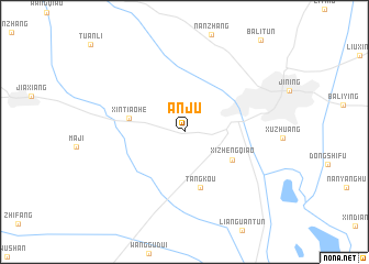 map of Anju