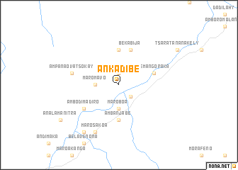 map of Ankadibe