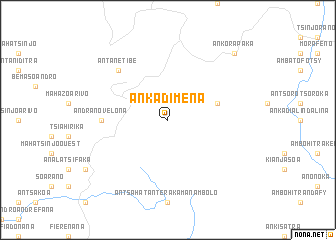 map of Ankadimena