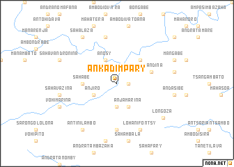 map of Ankadimpary