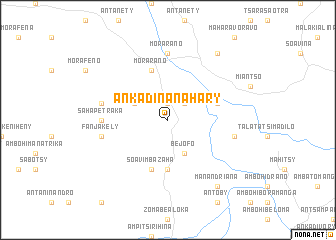 map of Ankadinanahary