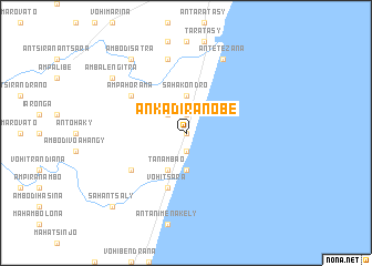 map of Ankadiranobe