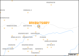 map of Ankaditsiary