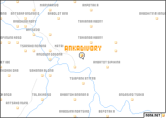 map of Ankadivory