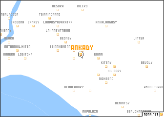 map of Ankady