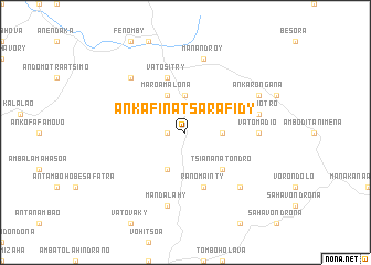 map of Ankafina Tsarafidy