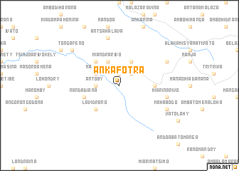 map of Ankafotra