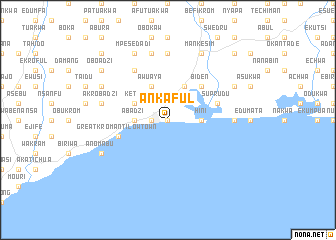 map of Ankaful