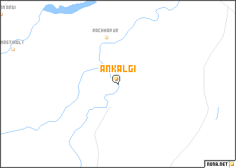 map of Ankalgi