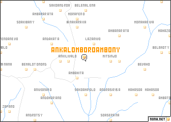 map of Ankalomboro Ambony