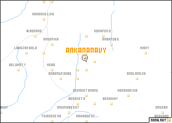 map of Ankananavy