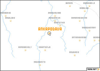 map of Ankapodava