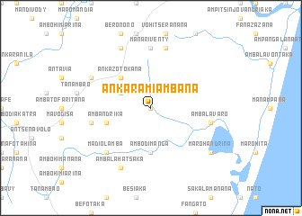 map of Ankaramiambana