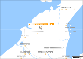 map of Ankaranakatra