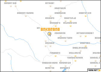 map of Ankarana