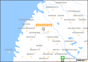 map of Ankarana