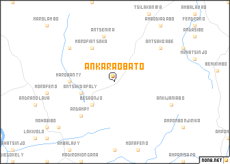 map of Ankaraobato