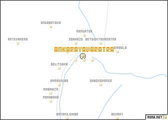 map of Ankaray Avaratra