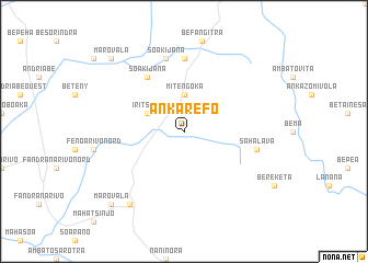 map of Ankarefo