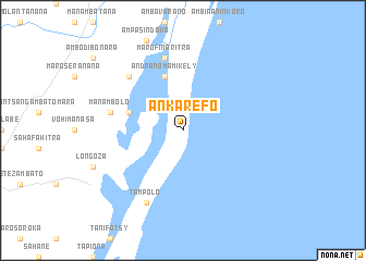map of Ankarefo