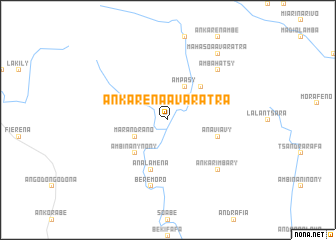 map of Ankarena Avaratra