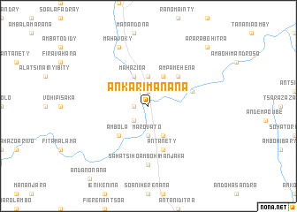 map of Ankarimanana