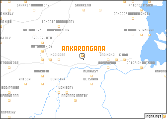 map of Ankarongana