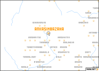 map of Ankasimbazaha