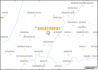 map of Ankatrafay