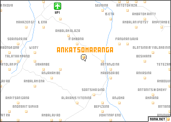map of Ankatsomaranga