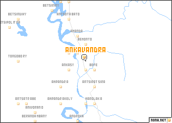 map of Ankavandra