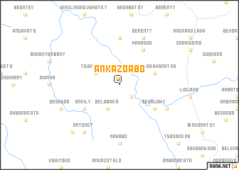 map of Ankazoabo