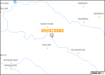 map of Ankazoabo