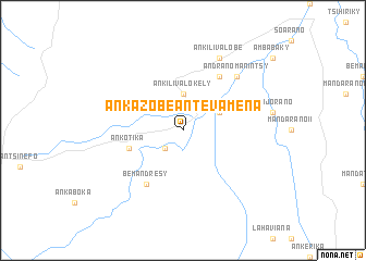 map of Ankazobe-Antevamena