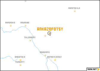 map of Ankazofotsy